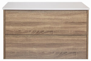 Antico Oak 900 Wall Hung Vanity Cabinet Only
