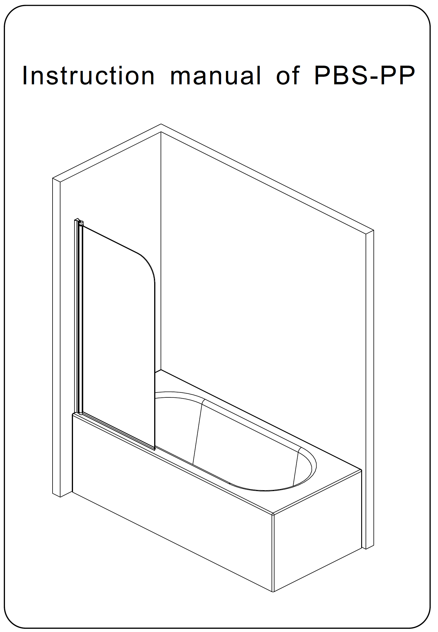 Full Pivot Bath Screen Complete Package Pacific Bathroom