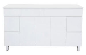 Fesco 1500 Waterproof Vanity on legs Cabinet Only (Kickboard Optional)