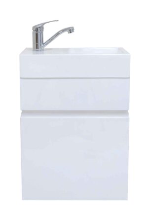 Micro Waterproof Vanity Wall Hung 450mm with Polymarble Top